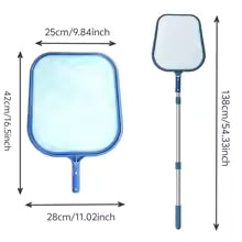 Professional Leaf Rake Deep Bag Swimming Pool Cleaning Nets Spa Rubbish Skimmer Pool Net Pool Cleaning Net Piscina Accessories
