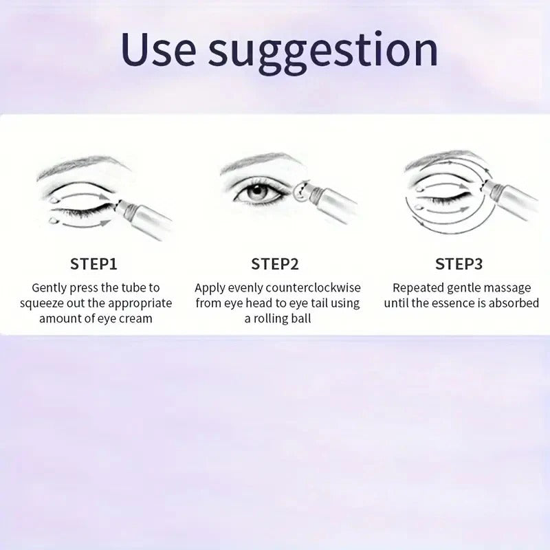 Retinol Eye Cream - Natural Ingredient Care, Long-Lasting Moisturizing Formula, Eye Care, Caring for the Skin Around the Eyes