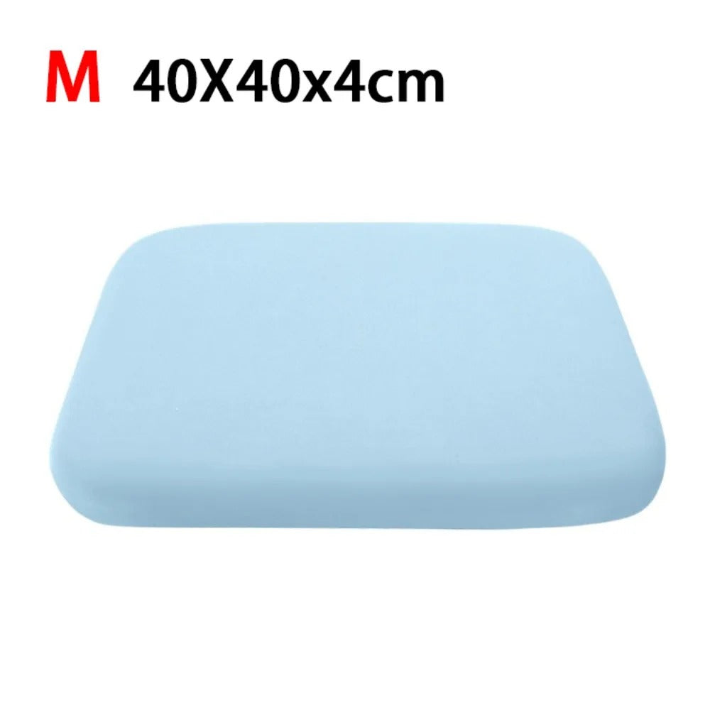 Anti-Slip 3cmThick Seat Cushion Ultra Soft Breathable Car Seat Pad Rebound Memory Foam Office Chair Pad Home Textile