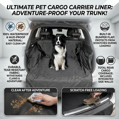 Car Trunk Pet Anti-Slip Dog Mat Waterproof Rear Seat Pad Cargo Liner Anti-Fouling Protector Cover Vehicle Interior Accessories