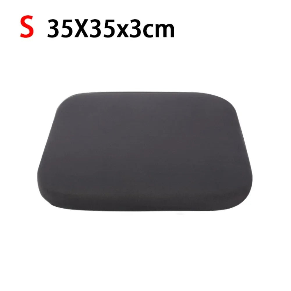 Anti-Slip 3cmThick Seat Cushion Ultra Soft Breathable Car Seat Pad Rebound Memory Foam Office Chair Pad Home Textile
