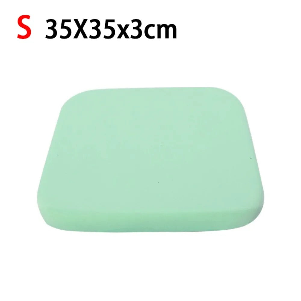 Anti-Slip 3cmThick Seat Cushion Ultra Soft Breathable Car Seat Pad Rebound Memory Foam Office Chair Pad Home Textile