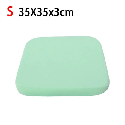 Anti-Slip 3cmThick Seat Cushion Ultra Soft Breathable Car Seat Pad Rebound Memory Foam Office Chair Pad Home Textile