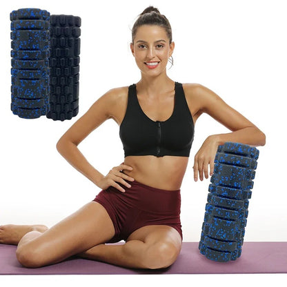 30/33cm Fitness Foam Roller Yoga Massage Roller EPP Pilates Foam Body Muscle Massage Roller Therapy Exercises Gym Home Exercise