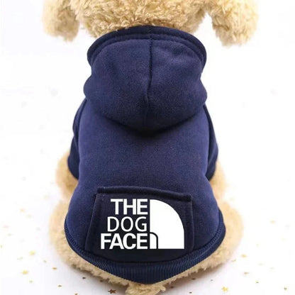 1pc Dog Hoodies Sweatshirt Jacket Warm Fashion Pet Coat Chihuahuas Bulldog Costume Puppy Pet Autumn