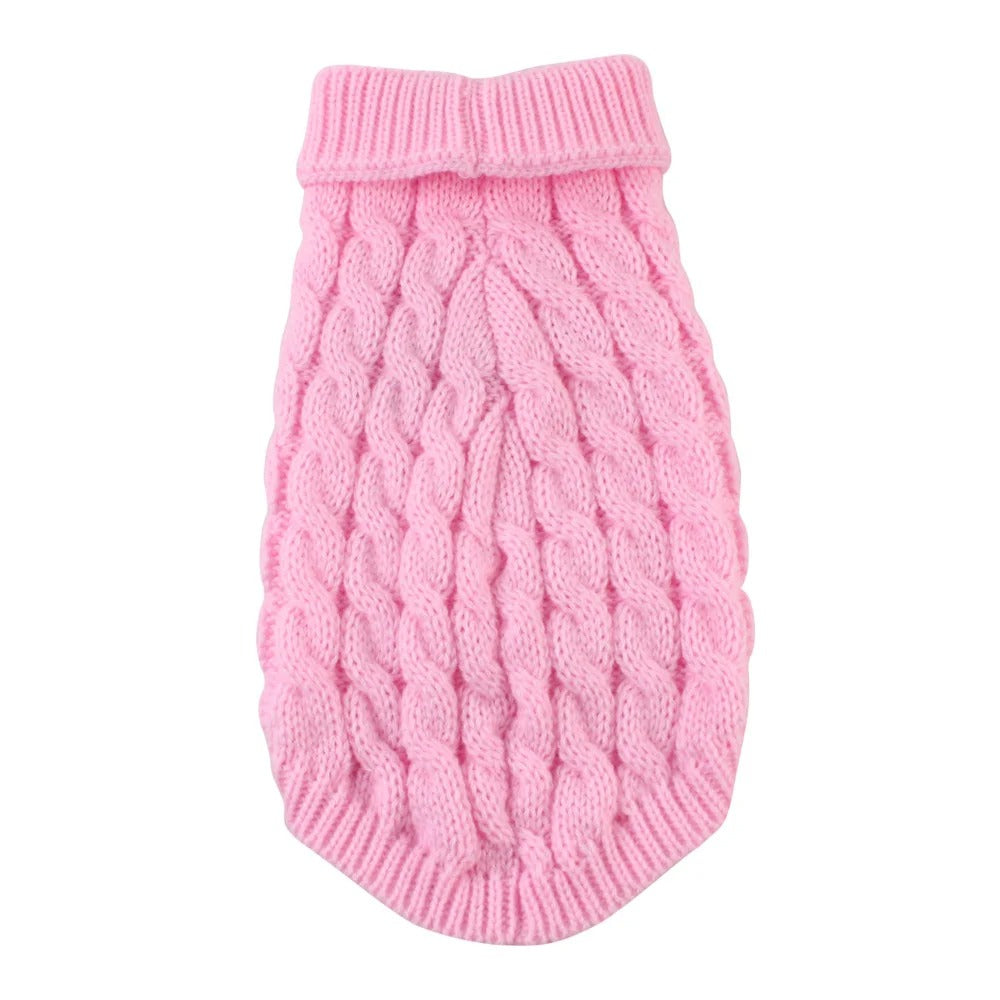 Classic Solid Chihuahua Puppy Dog Sweater for Small Dogs Winter Warm Pet Clothes Yorkshire Schnauzer Pullovers Disfraz De Perro