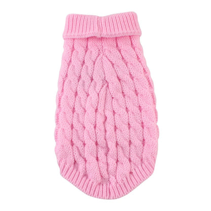 Classic Solid Chihuahua Puppy Dog Sweater for Small Dogs Winter Warm Pet Clothes Yorkshire Schnauzer Pullovers Disfraz De Perro