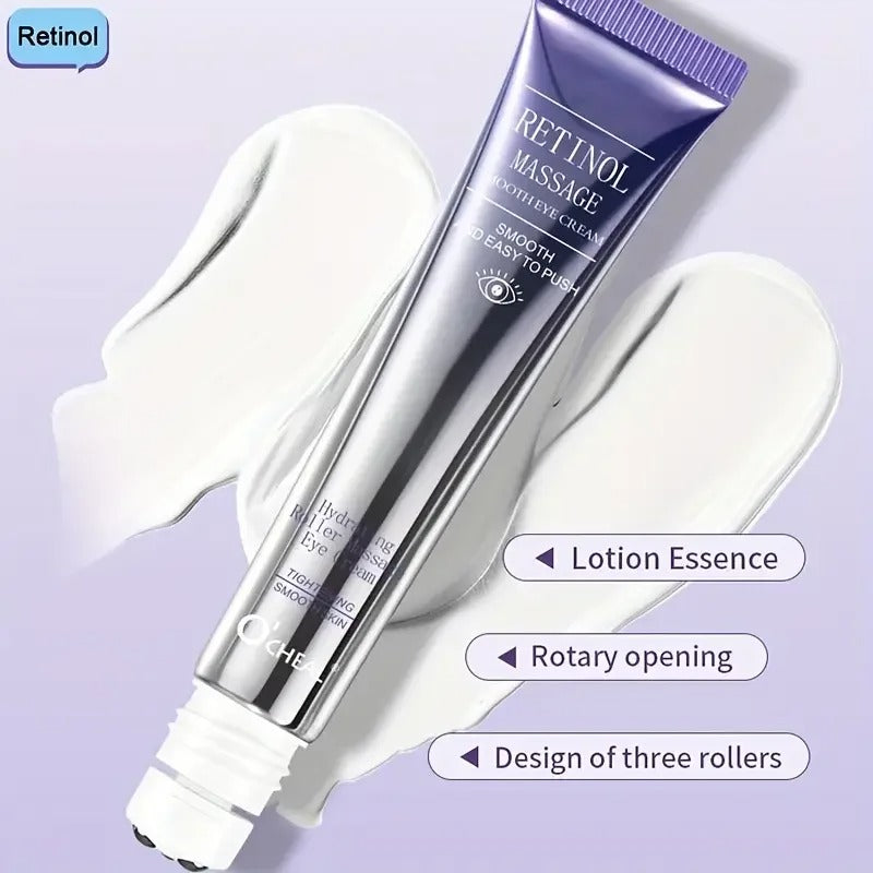 Retinol Eye Cream - Natural Ingredient Care, Long-Lasting Moisturizing Formula, Eye Care, Caring for the Skin Around the Eyes