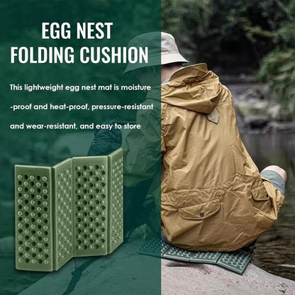 1PC Lightweight Waterproof Foldable Mini Kneeling And Seat Cushion XPE Foam Folding Mat Sitting Pad For Outdoor Activities