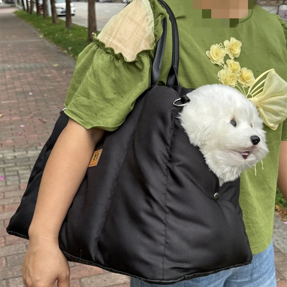 Comfortable Soft Kennel Car Seat Control Nonslip Dog Carriers Safe, Portable Puppy Cat Pet Bed Chihuahua Dog Cat Carrier Bag