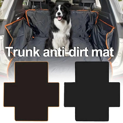 Car Trunk Pet Anti-Slip Dog Mat Waterproof Rear Seat Pad Cargo Liner Anti-Fouling Protector Cover Vehicle Interior Accessories