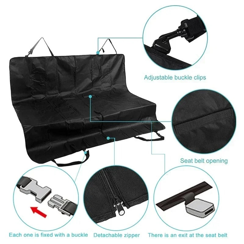 1pc Waterproof 600D Oxford Cloth Dog Car Seat Cover Pet Travel Dog Carrier Car Trunk Mat SUV Cargo Liner For Dogs