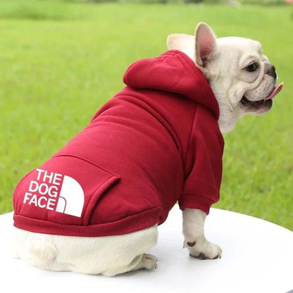1pc Dog Hoodies Sweatshirt Jacket Warm Fashion Pet Coat Chihuahuas Bulldog Costume Puppy Pet Autumn