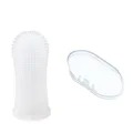 Dog Super Soft Pet Finger Toothbrush Teeth Cleaning Breath Care Nontoxic Silicone Tooth Brush Cat Dog Toothbrush Pet Products