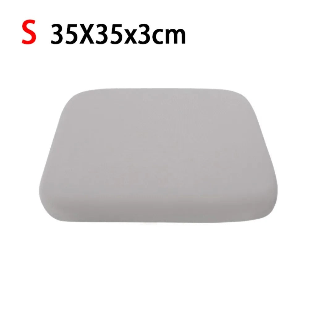 Anti-Slip 3cmThick Seat Cushion Ultra Soft Breathable Car Seat Pad Rebound Memory Foam Office Chair Pad Home Textile